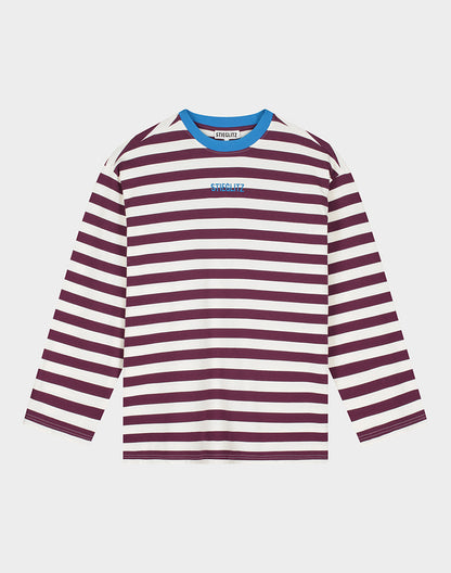 Janita Wide Skate Longsleeve | Burgundy