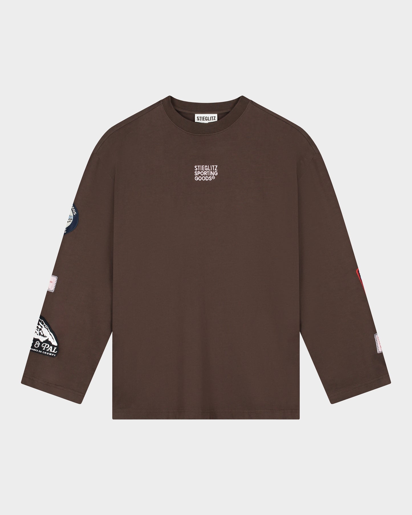 Julina Wide Skate Longsleeve | Brown