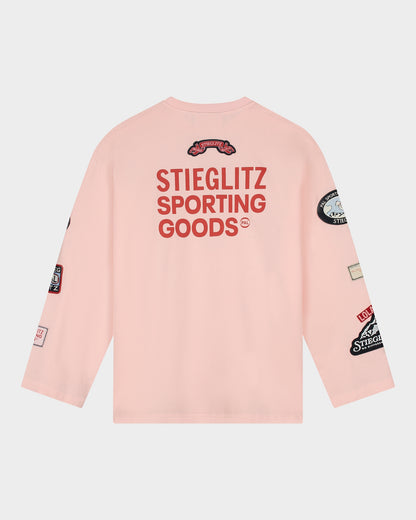 Julina Wide Skate Longsleeve | Pink