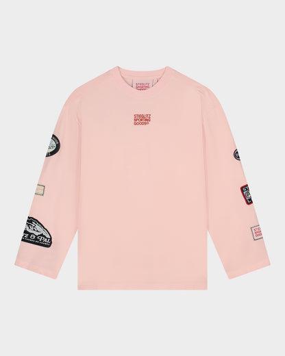 Julina Wide Skate Longsleeve | Pink
