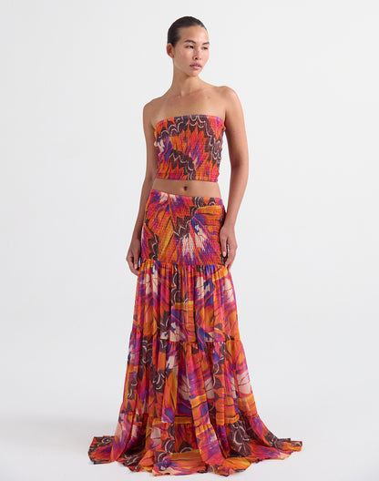 Kimia Smock Long Skirt | Multi