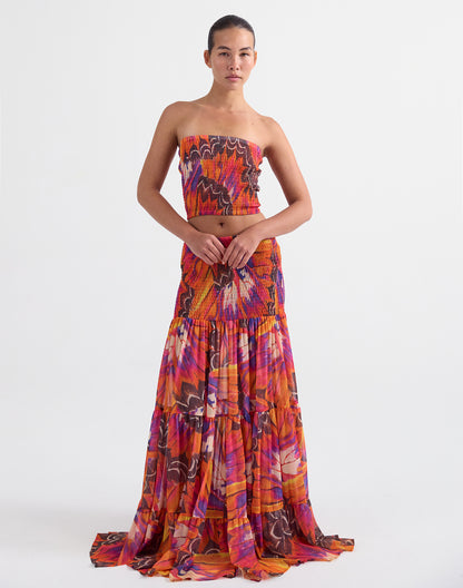 Kimia Smock Long Skirt | Multi