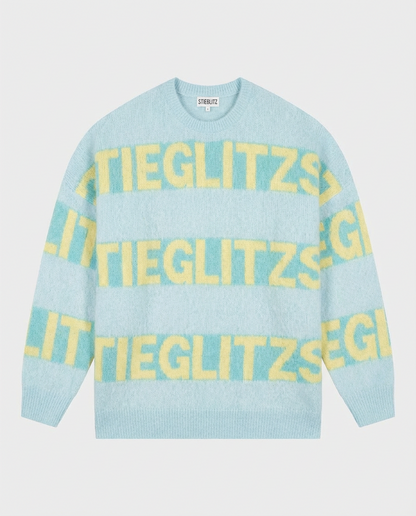 Keisa Knitted Sweater | Blue