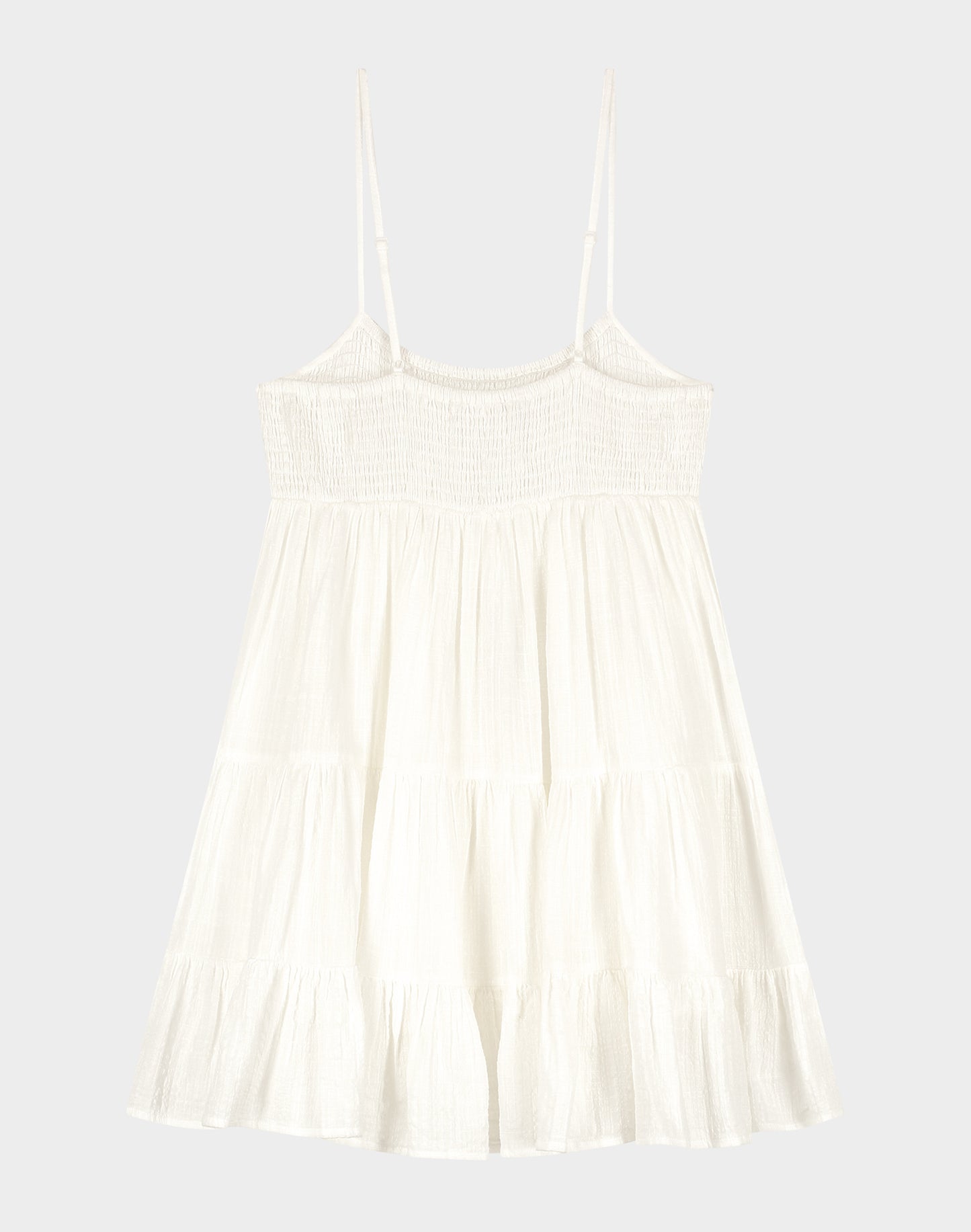 Kezia Short Dress | White