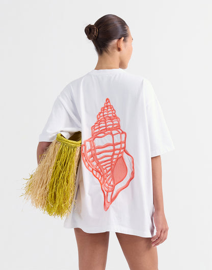 Laisa Oversized T-shirt | White