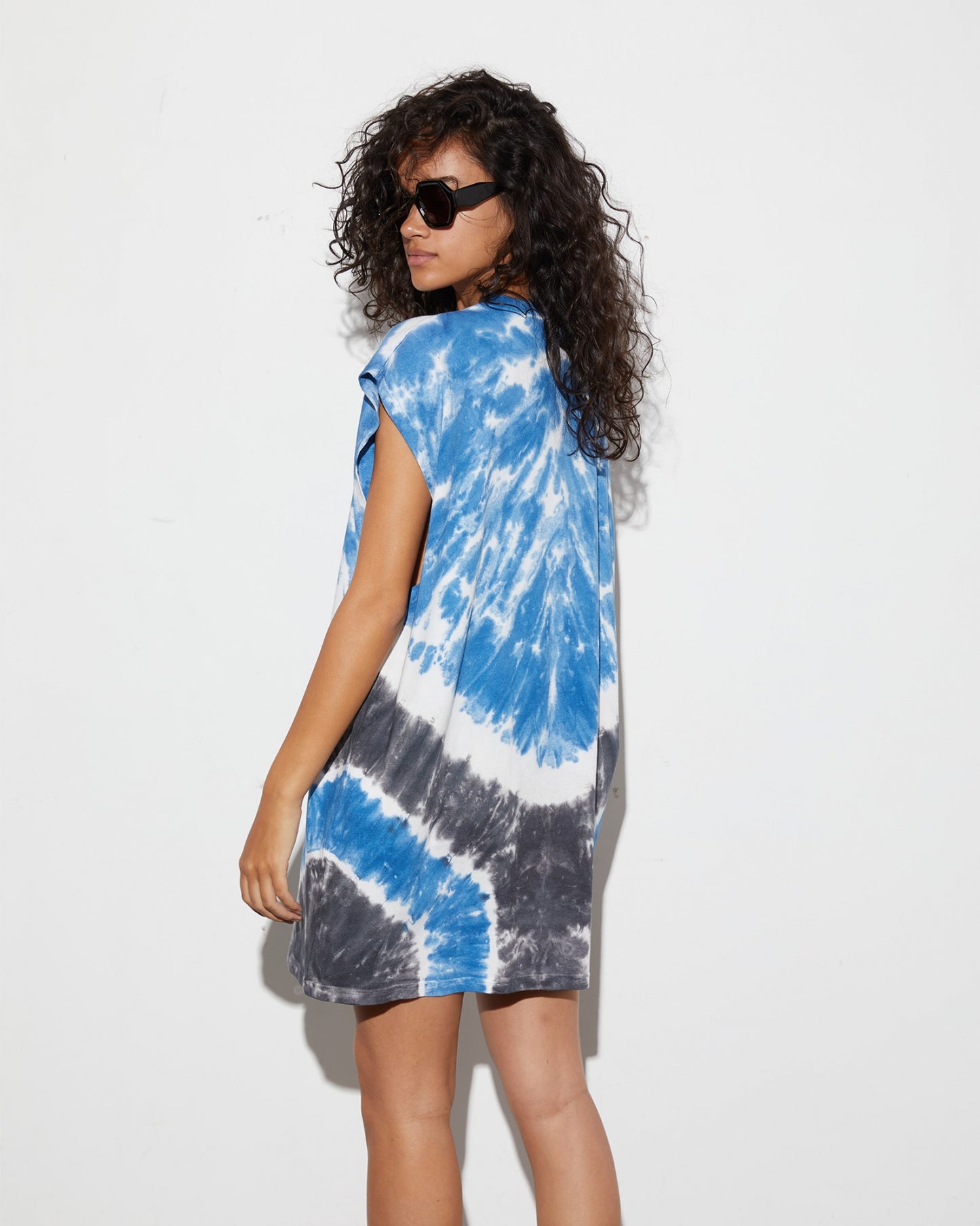 Lela Tank Dress | Blue