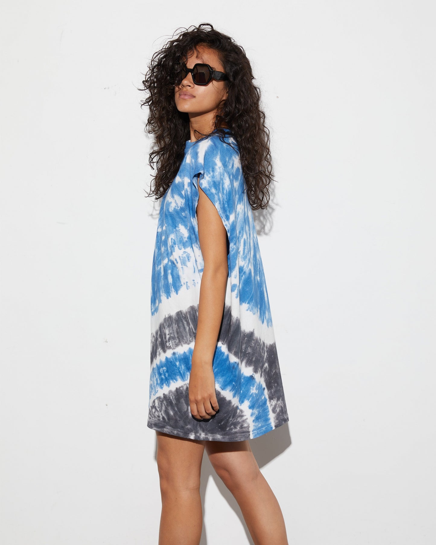 Lela Tank Dress | Blue