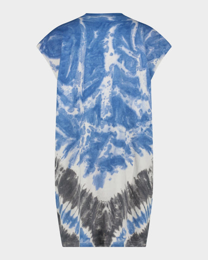 Lela Tank T-shirt Jurk Blauw