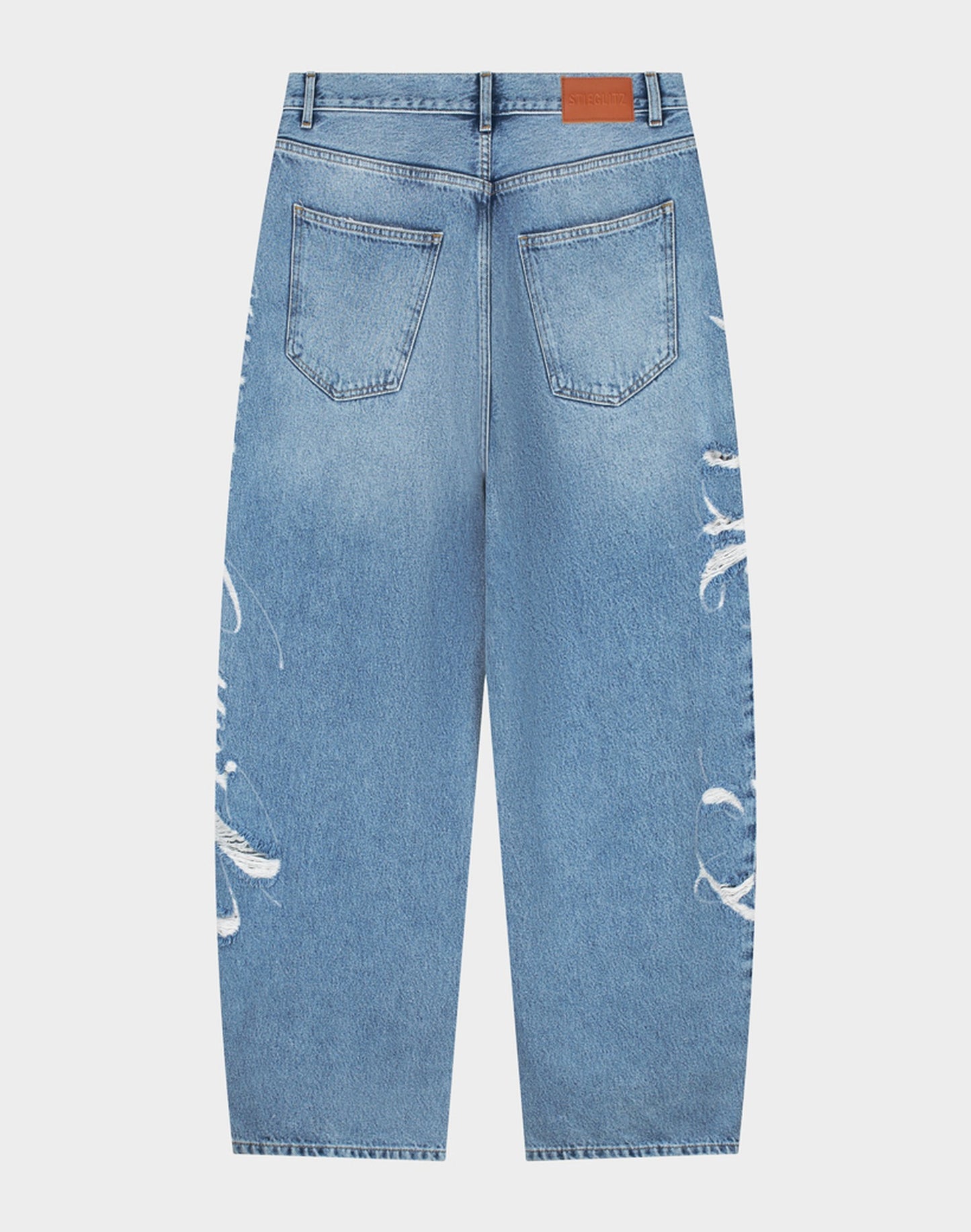Liona Balloon Jeans | Blue