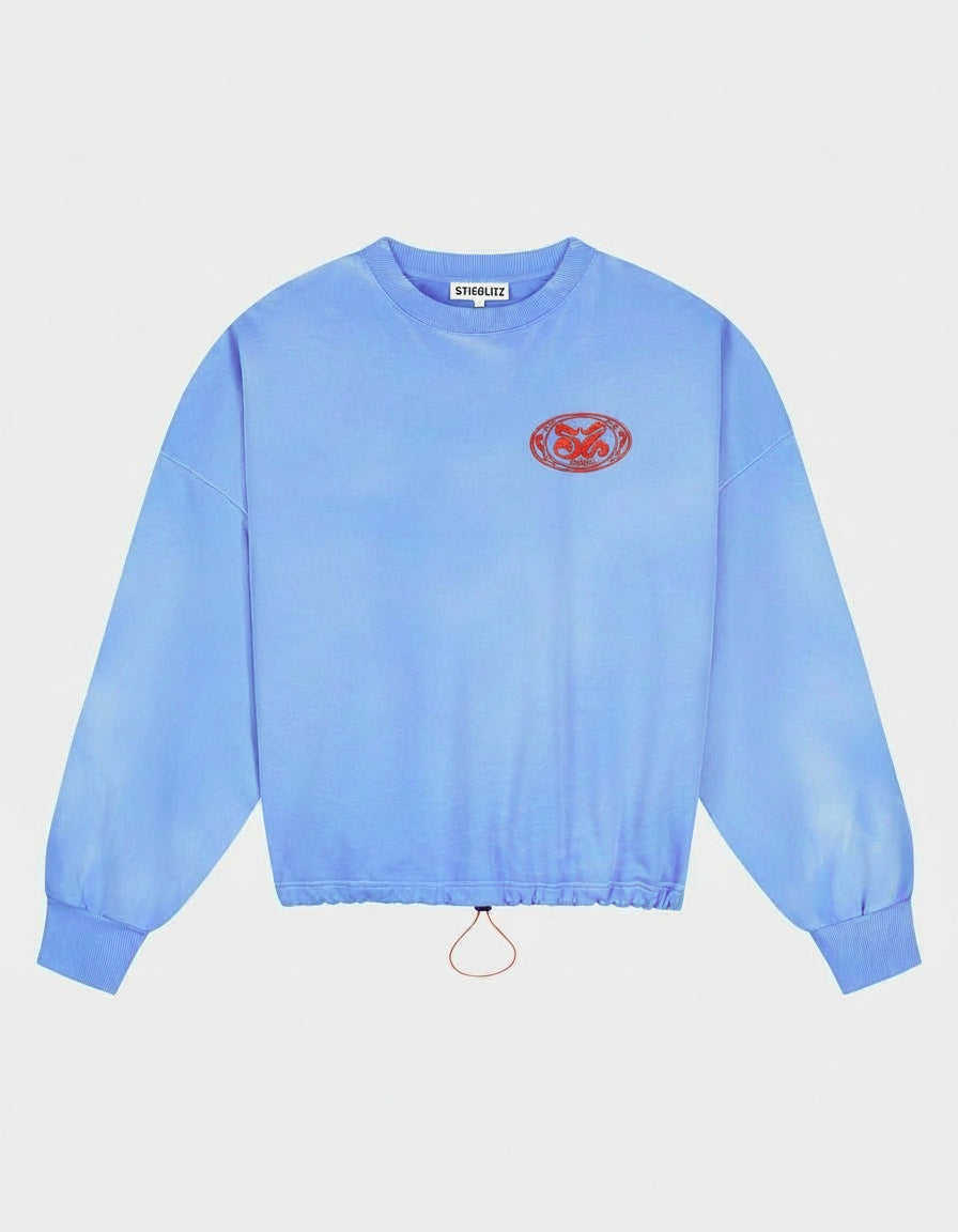 Livia Oversized Sweater | Blue