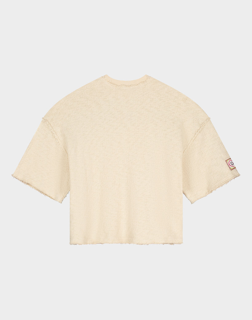 Lorraine Boxy T-Shirt | Beige