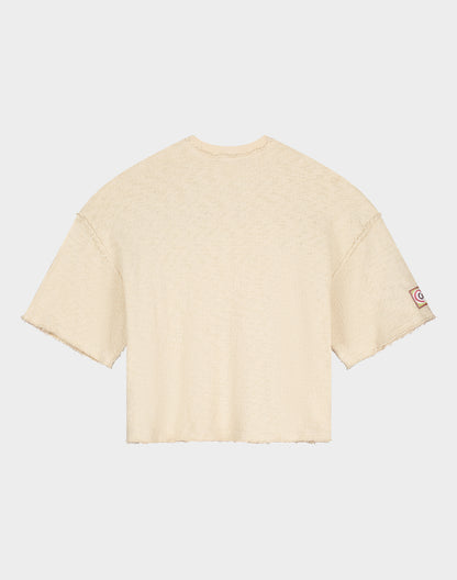 Lorraine Boxy T-Shirt | Beige