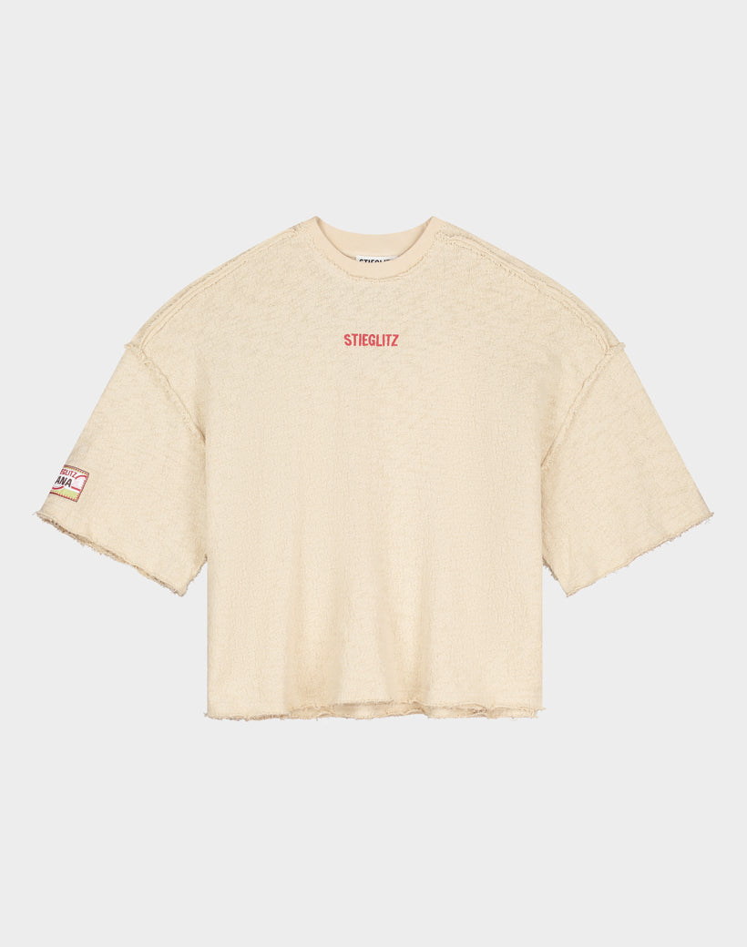 Lorraine Boxy T-Shirt | Beige
