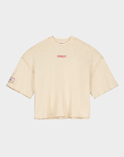 Lorraine Boxy T-Shirt | Beige