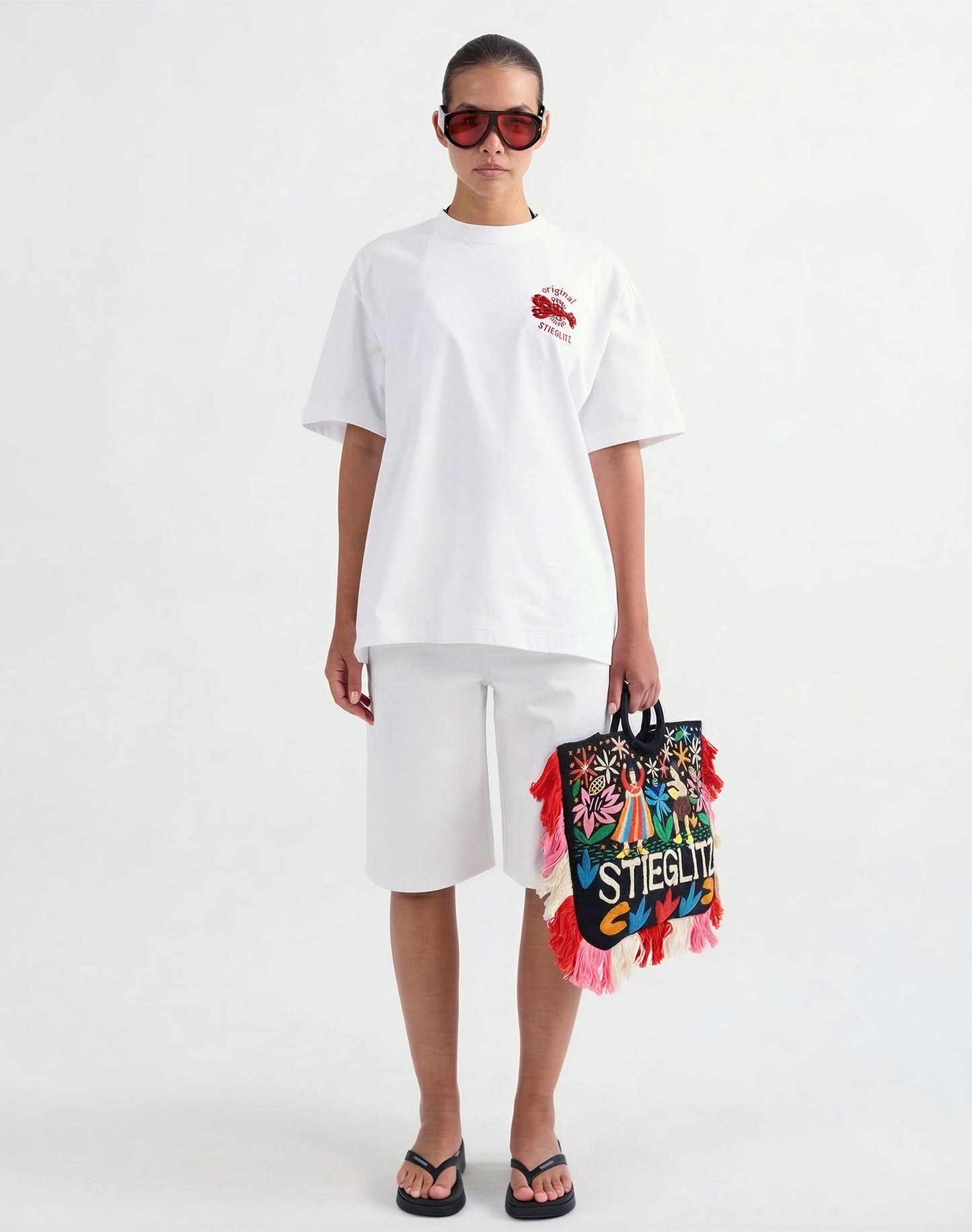 Mae Oversized T-shirt | White