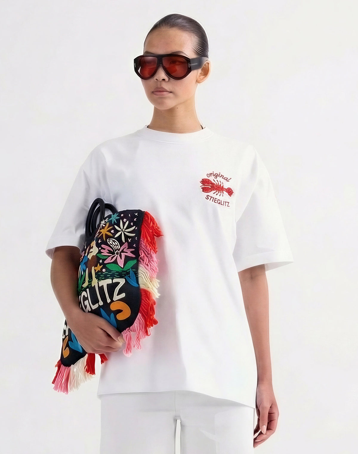 Mae Oversized T-shirt | White