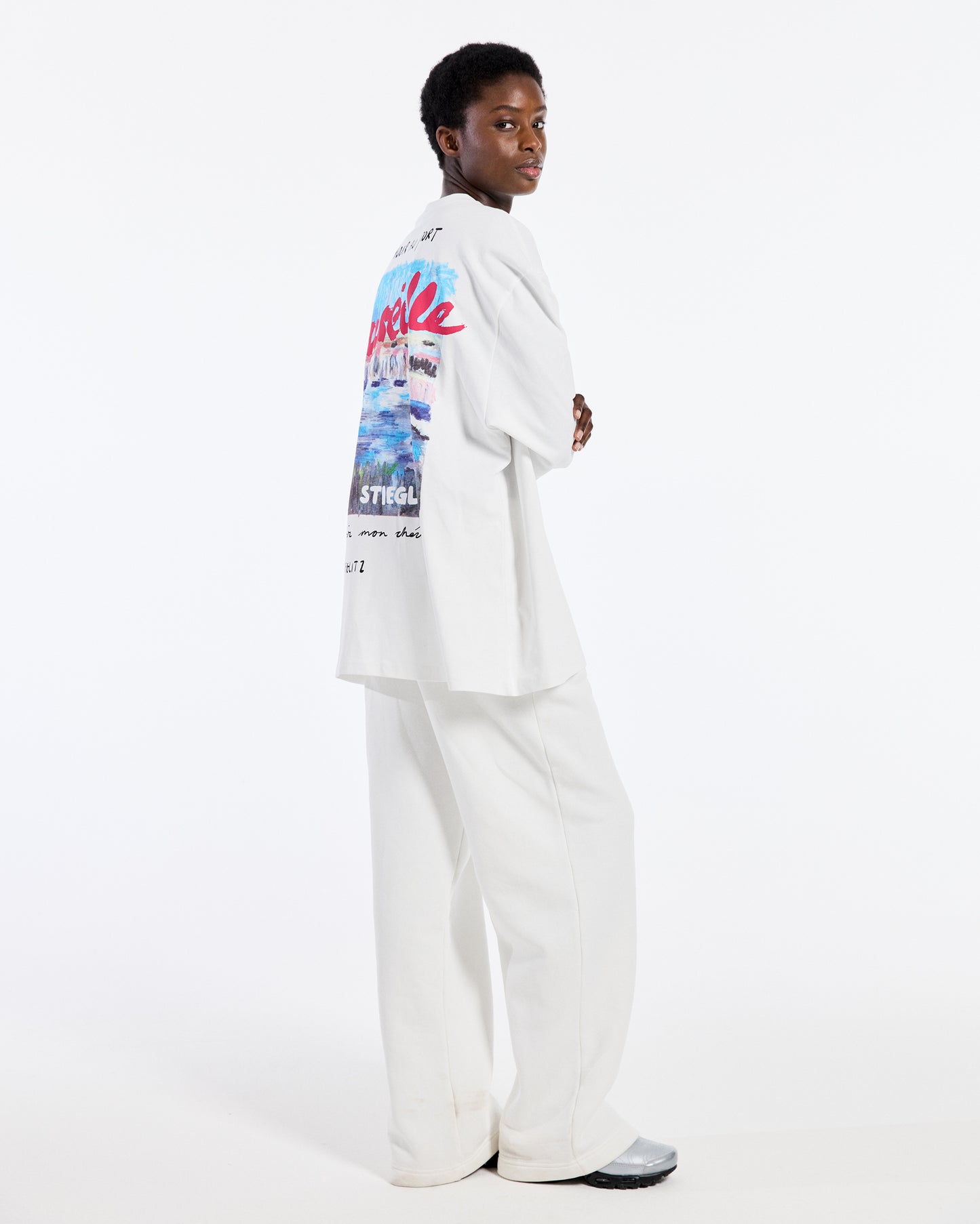 Monet Skate Longsleeve | White