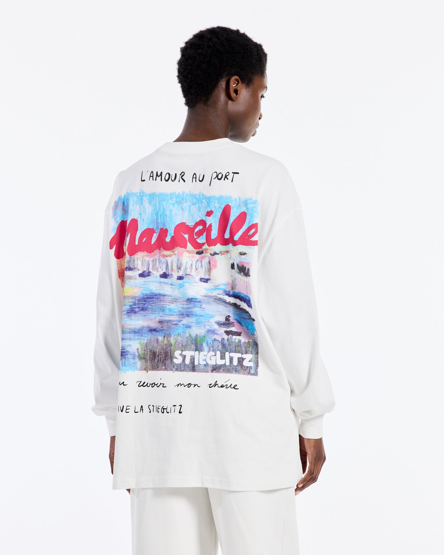 Monet Skate Longsleeve | White