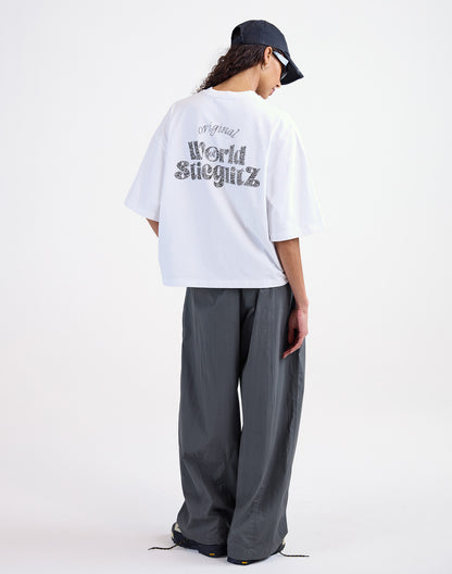 Maira Balloon Pants | Grey