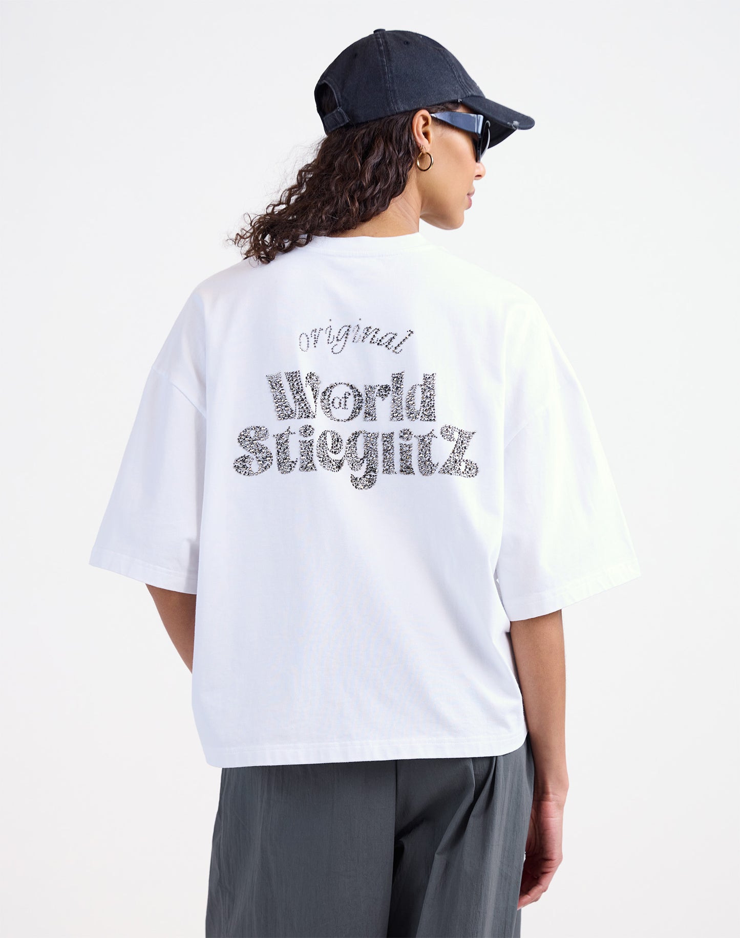 World Of Stieg Boxy T-shirt | White
