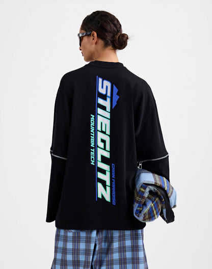 Mare Wide Skate Longsleeve | Black