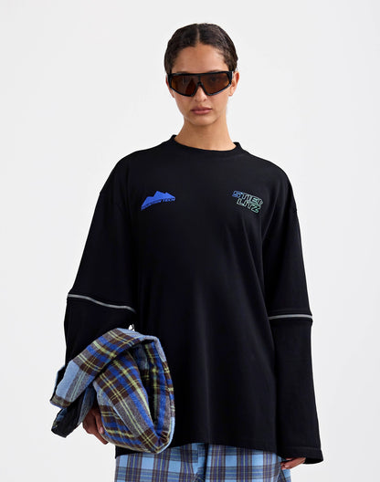 Mare Wide Skate Longsleeve | Black