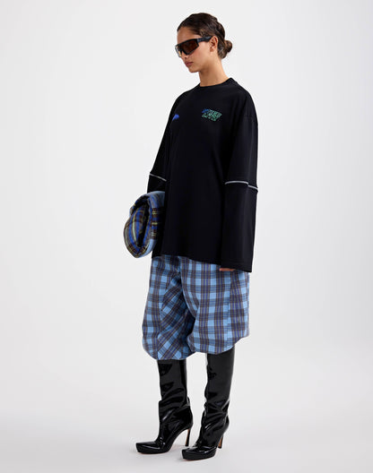 Mare Wide Skate Longsleeve | Black