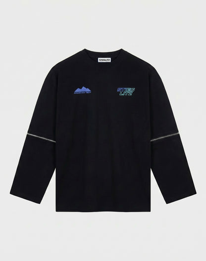 Mare Wide Skate Longsleeve | Black