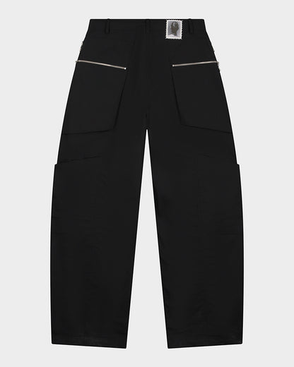 Marie Parachute Pants | Black