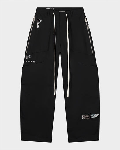 Marie Parachute Pants | Black
