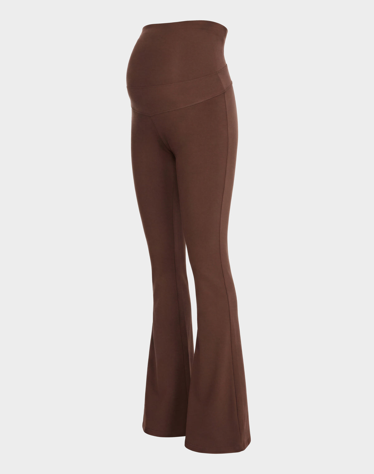 Maternity Flared Legging | Brown