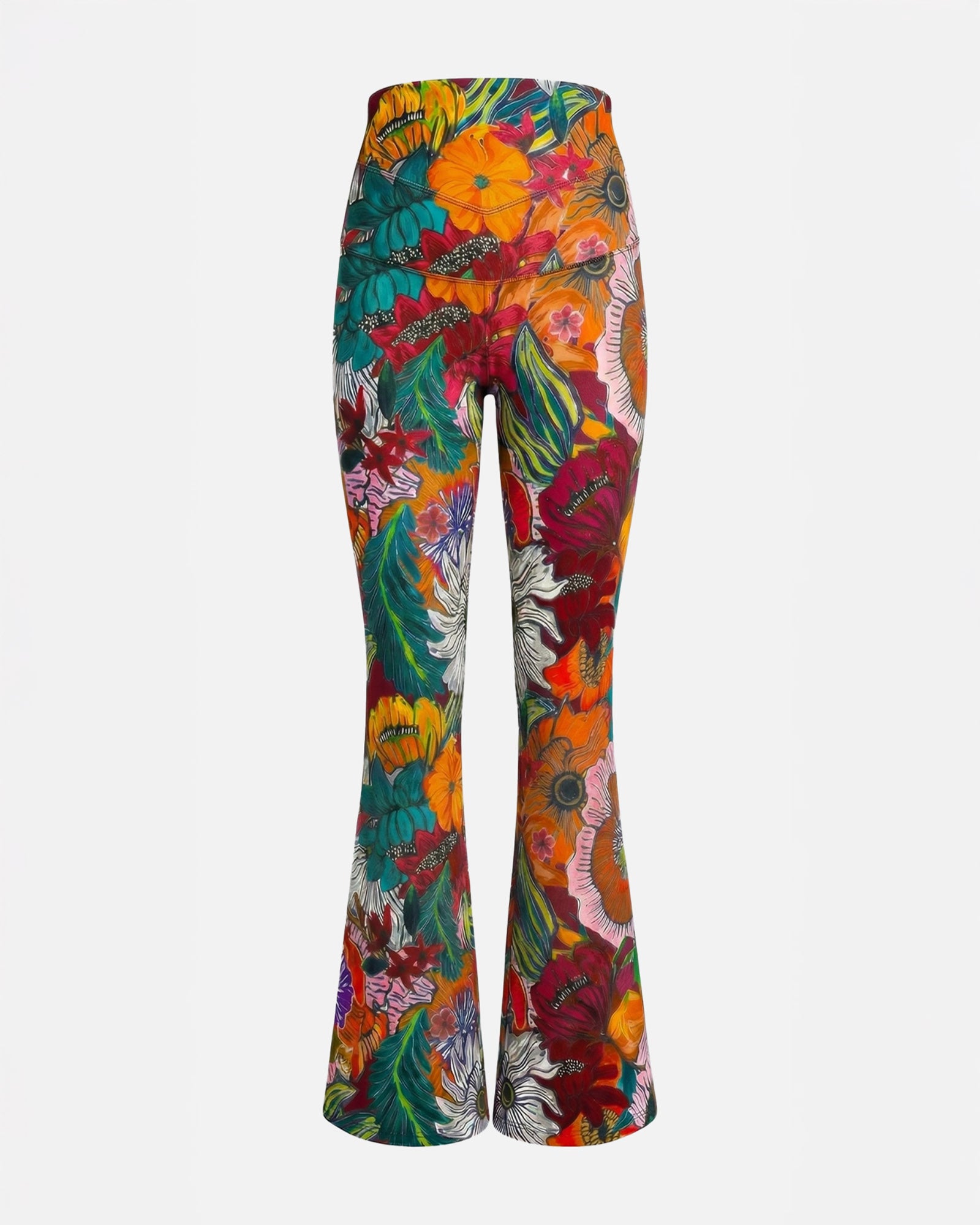 Matias Maternity Flared Pants Flower Print | Stieglitz - STIEGLITZ