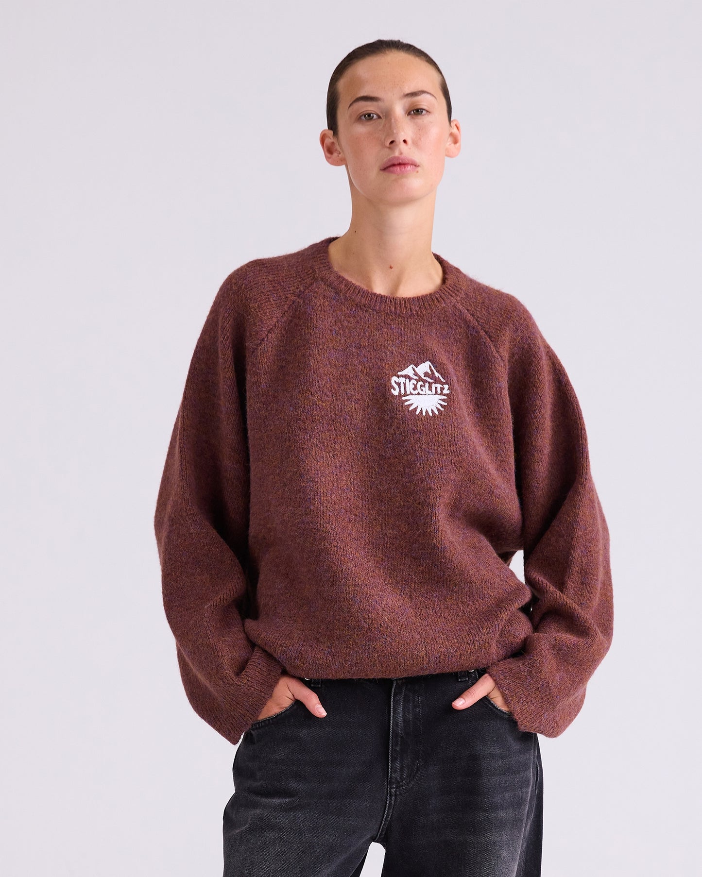 Melicia Jumper | Brown melange