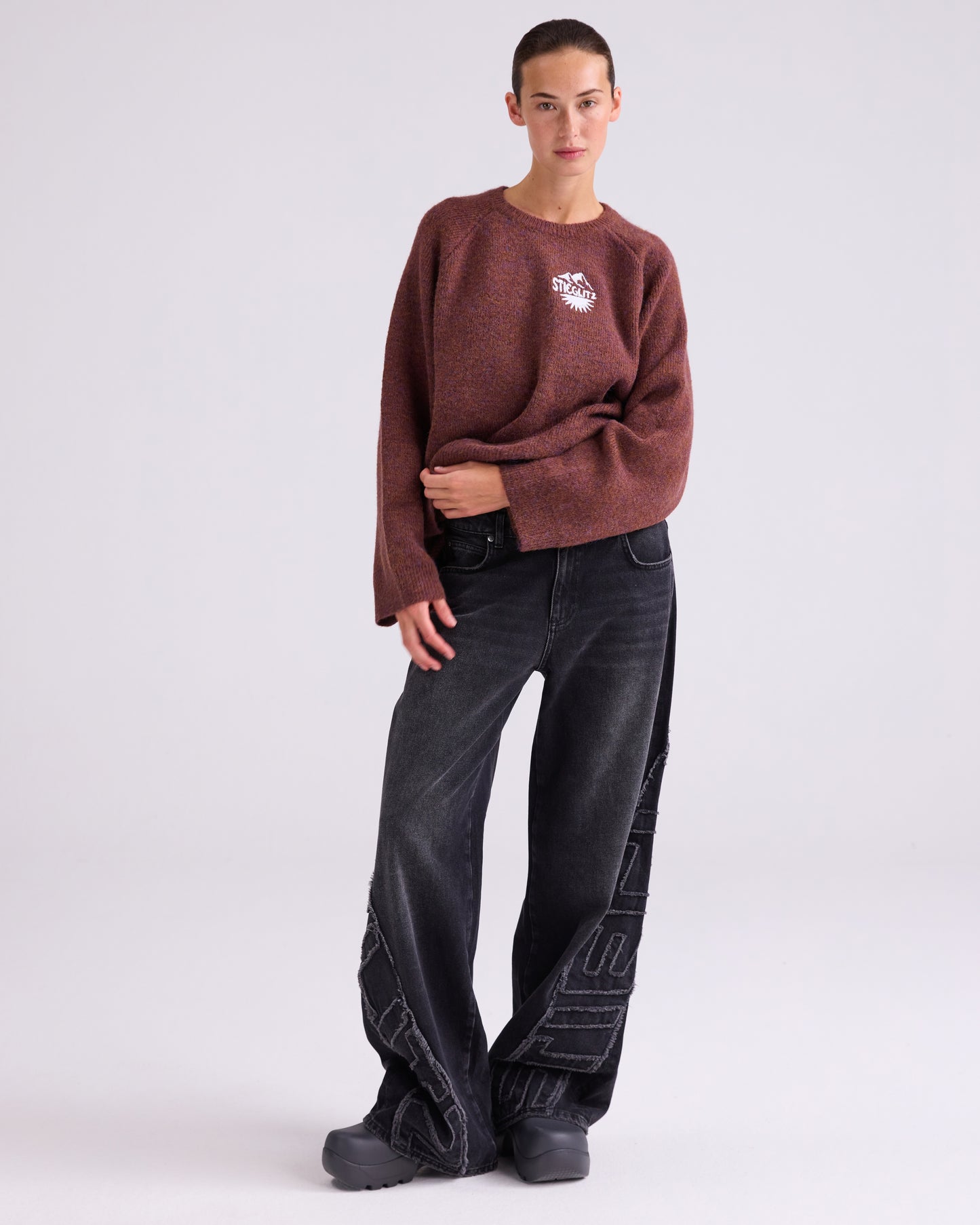 Melicia Jumper | Brown melange