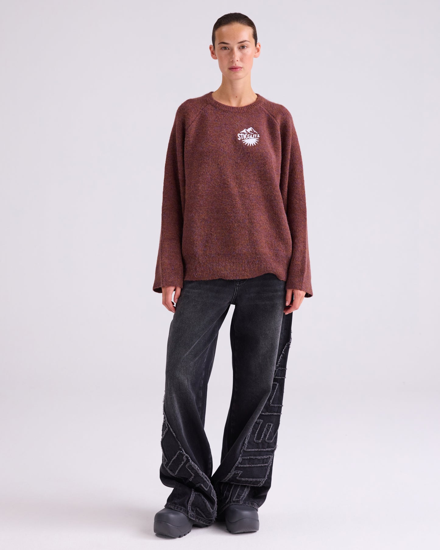 Melicia Jumper | Brown melange