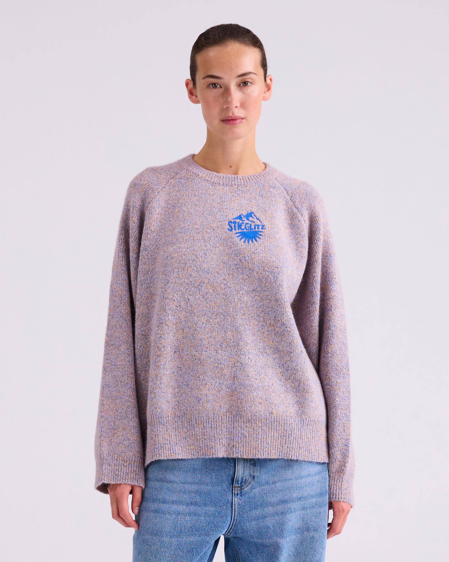 Melicia Jumper | Purple melange