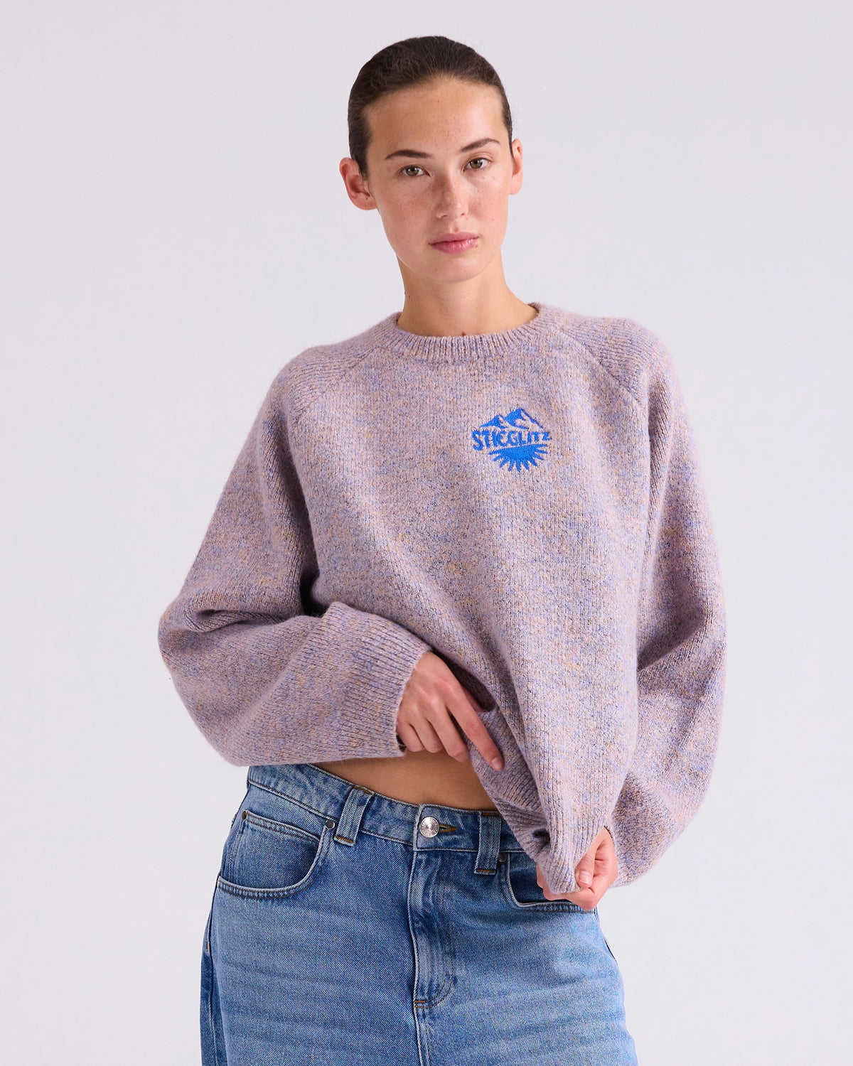 Melicia Jumper | Purple melange