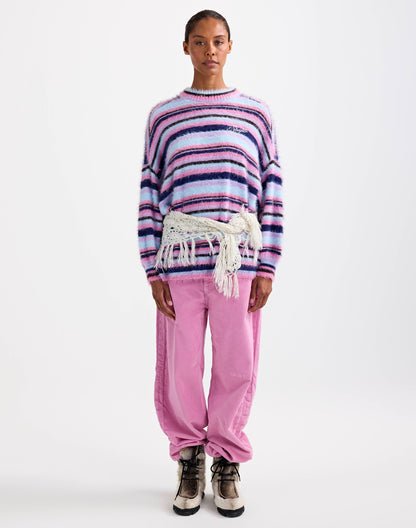Tonio Knitted Sweater | Purple