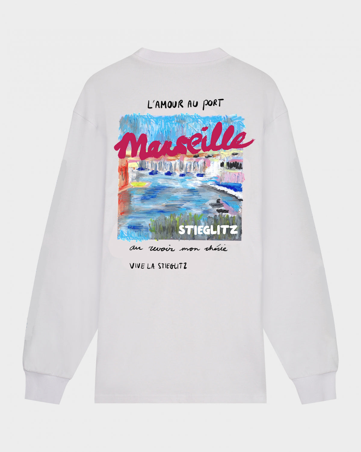 Monet Skate Longsleeve | White