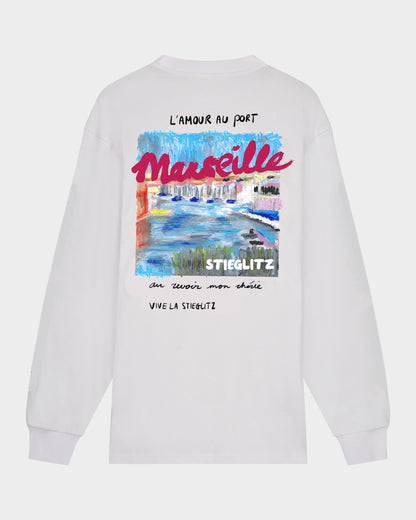 Monet Skate Longsleeve | White