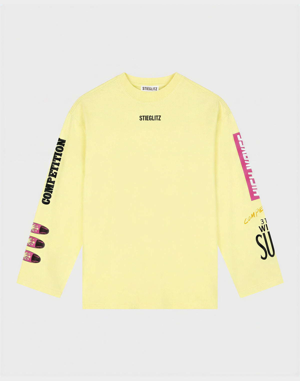 Monica Wide Skate Longsleeve | Yellow