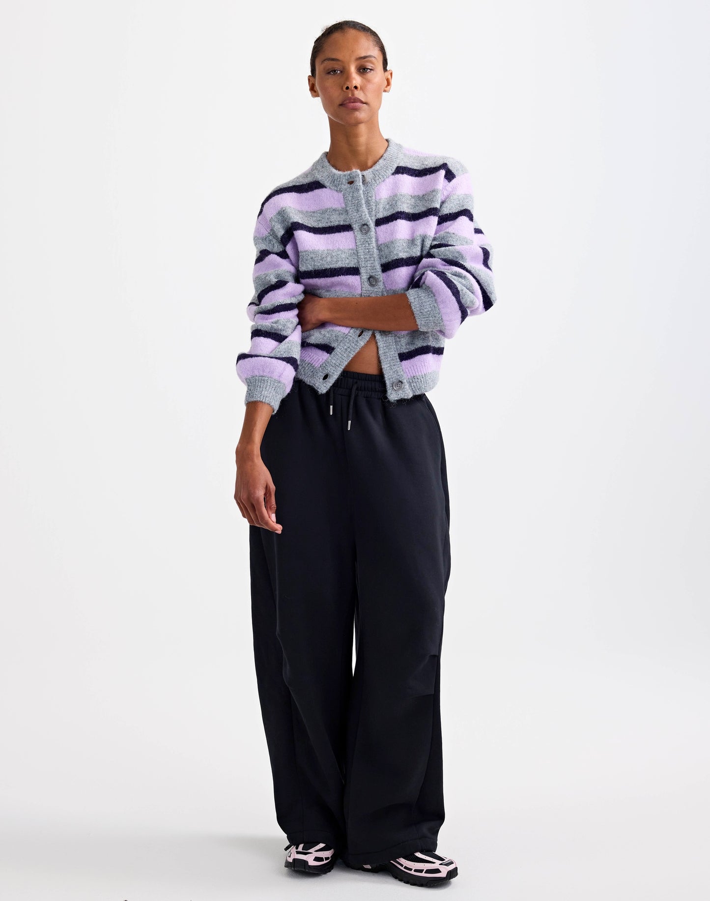 Moya Cardigan | Purple