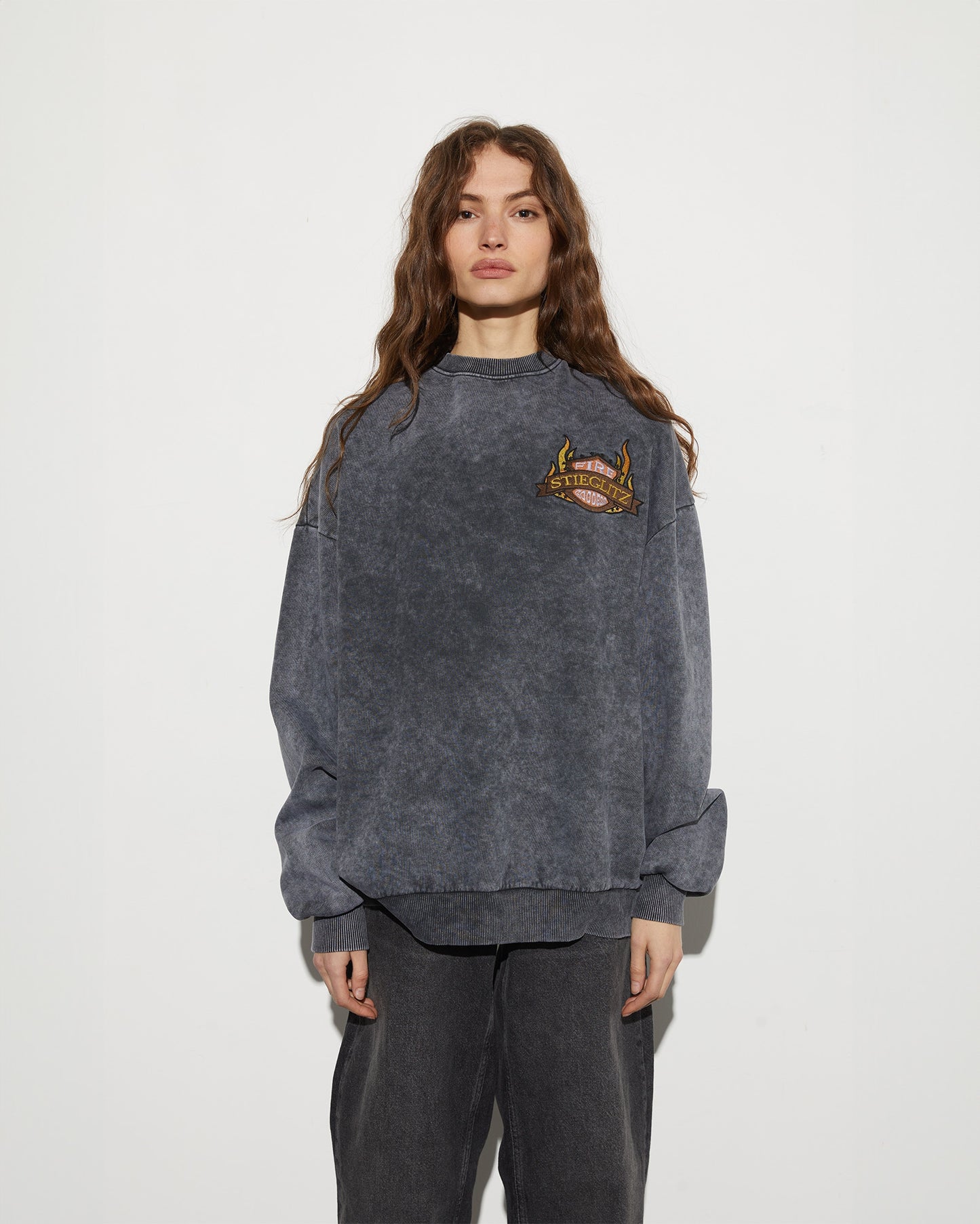 Nina Sweater | Washed grey