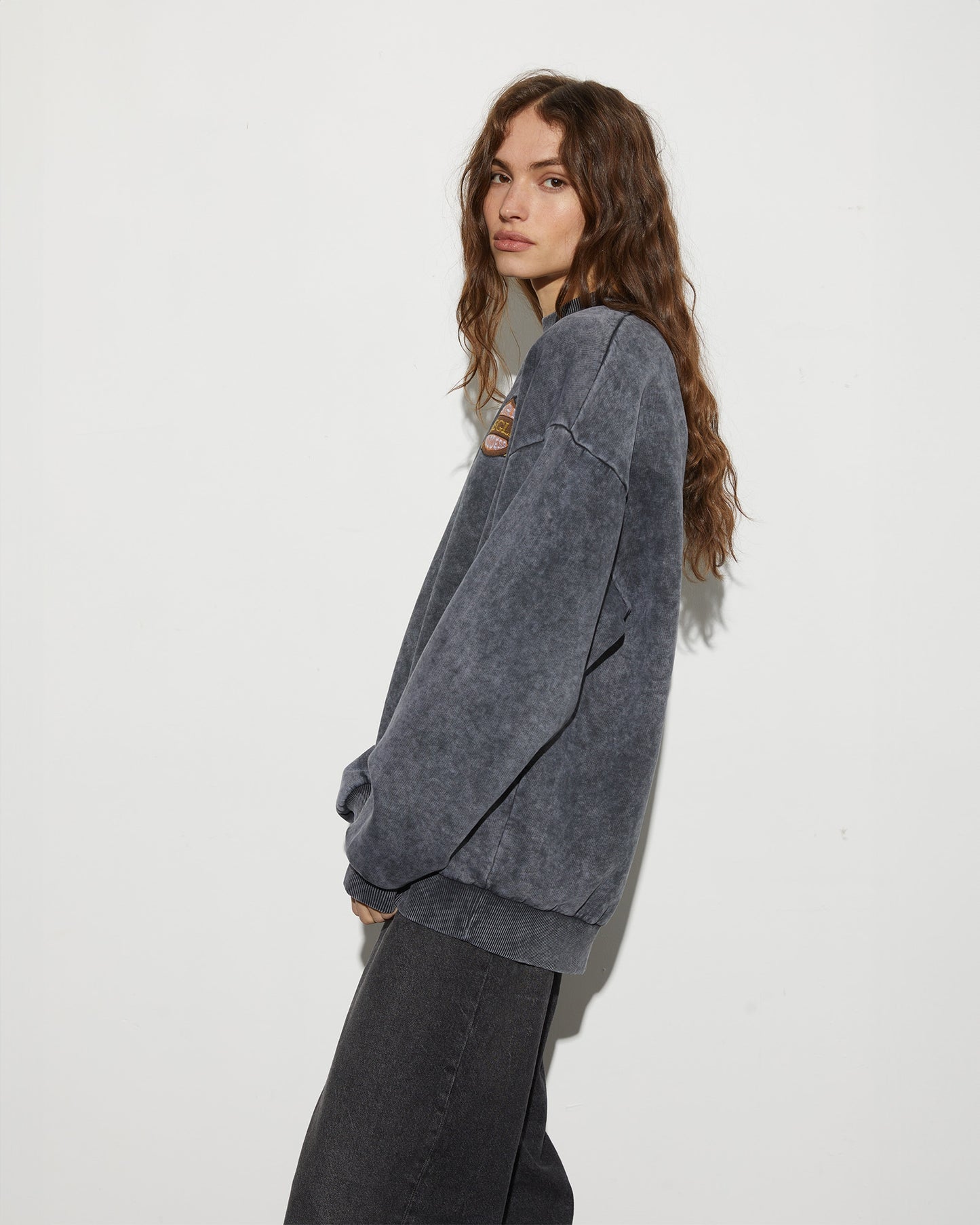 Nina Sweater | Washed grey