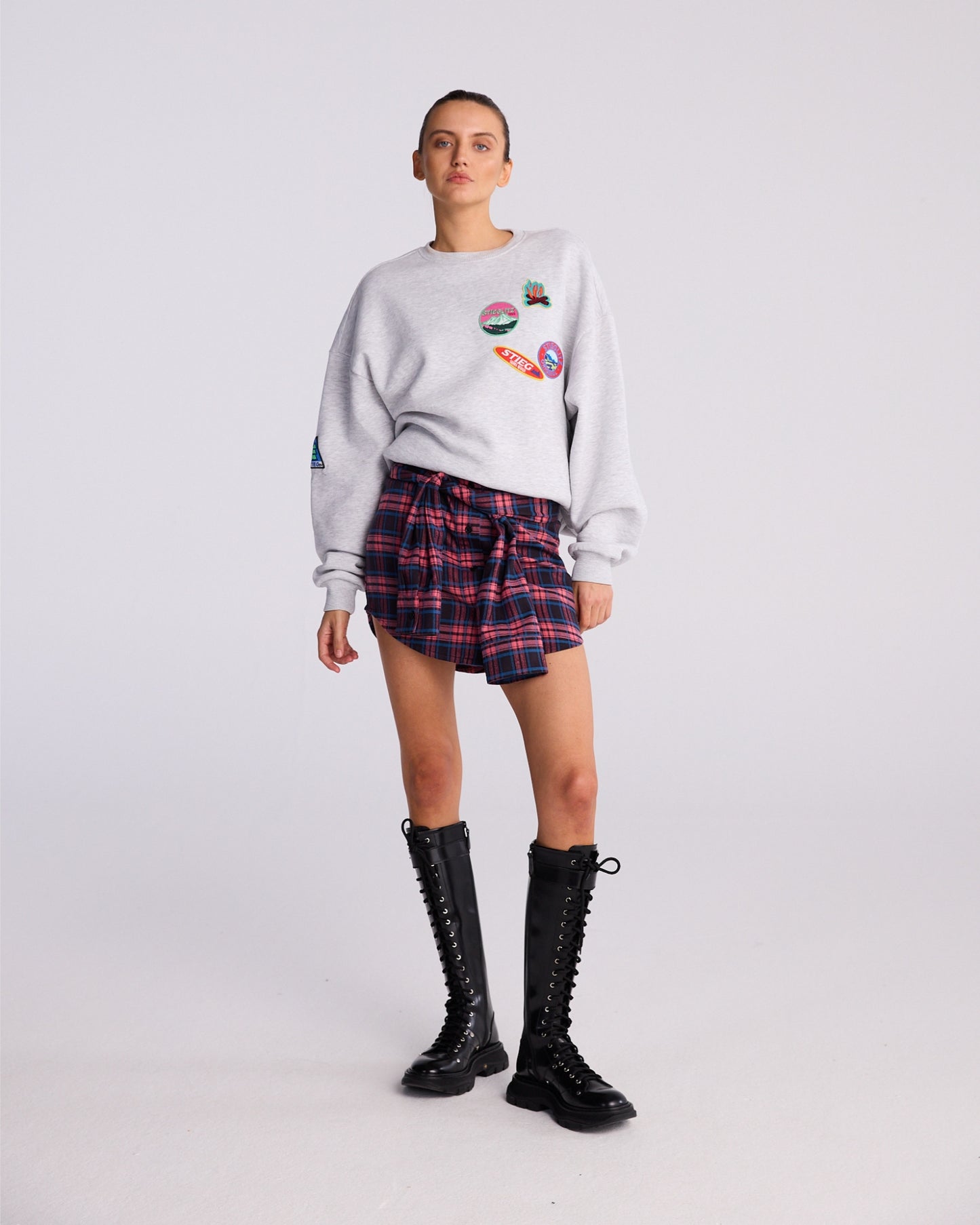Natal Sweater | Melange grey