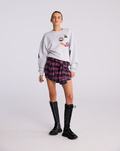 Natal Sweater | Melange grey