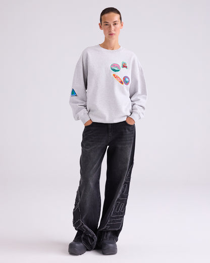 Natal Sweater | Melange grey