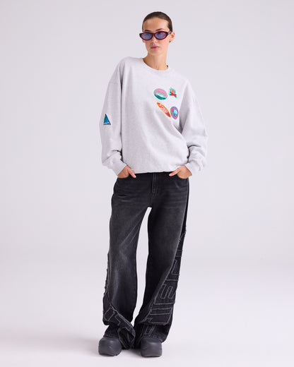 Natal Sweater | Melange grey