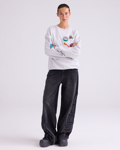 Natal Sweater | Melange grey