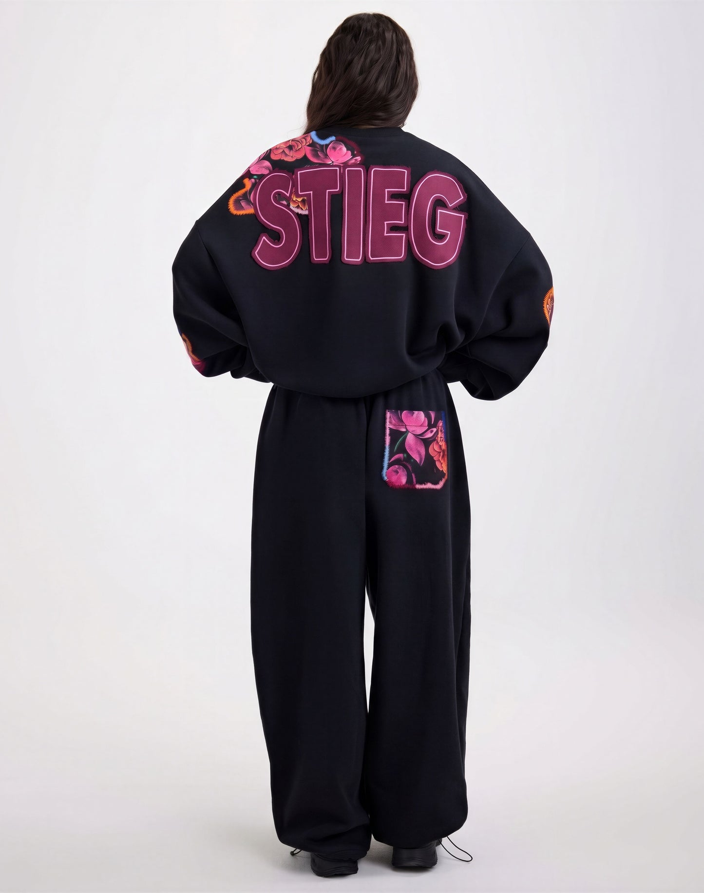 Nero Balloon Sweatpants | Black